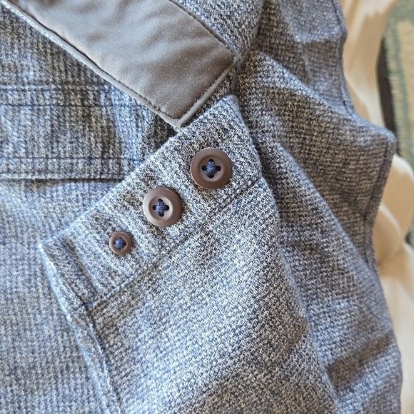 Duluth Free Swingin' Twist Cotton Flannel Relaxed Fit Button-Down Oversize Large - Picture 11 of 11